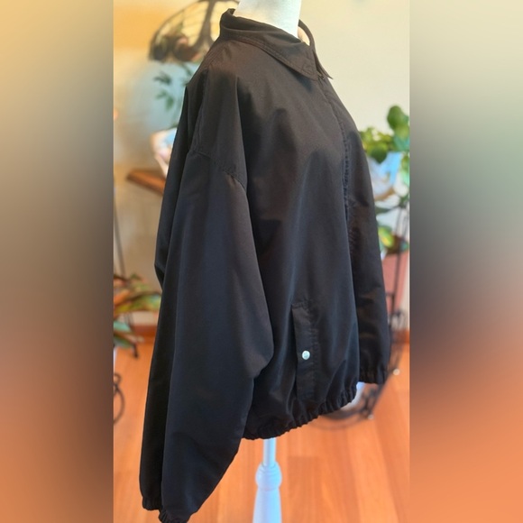 Cumberland Bay Mens Windbreaker with Harley Davidson Emblem Size XL Black - Picture 4 of 16